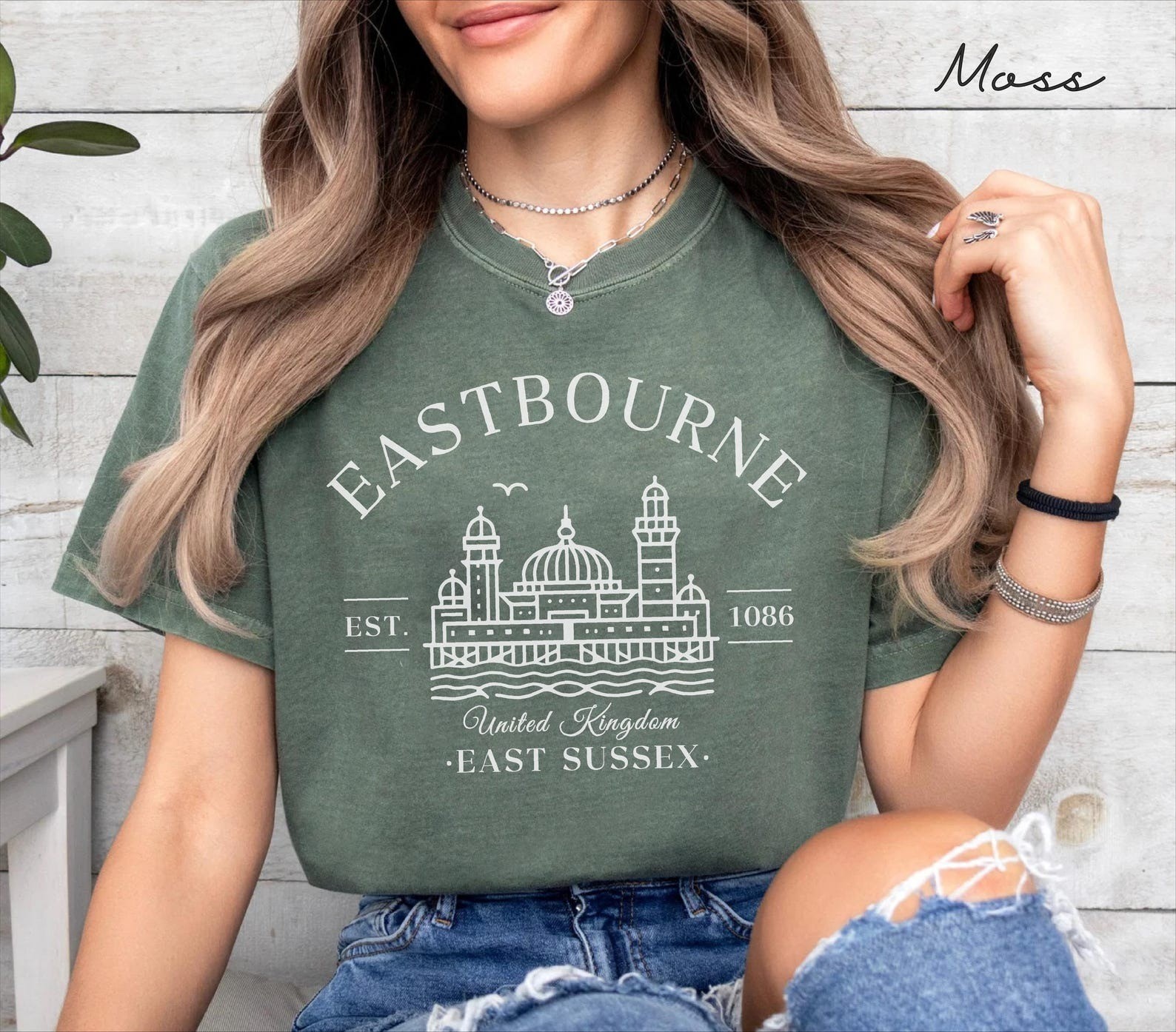 Eastbourne Unisex Shirt Travel Gift United Kingdom Trip Lovers Souvenir Tee gallery