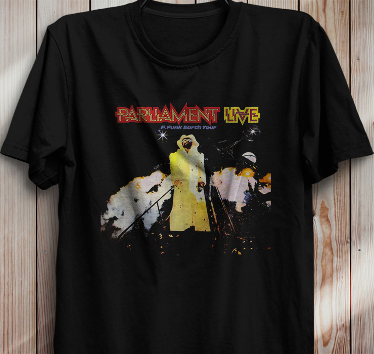 P. Funk Earth Tour 70s George Clinton Parliament Funkadelic T-Shirt