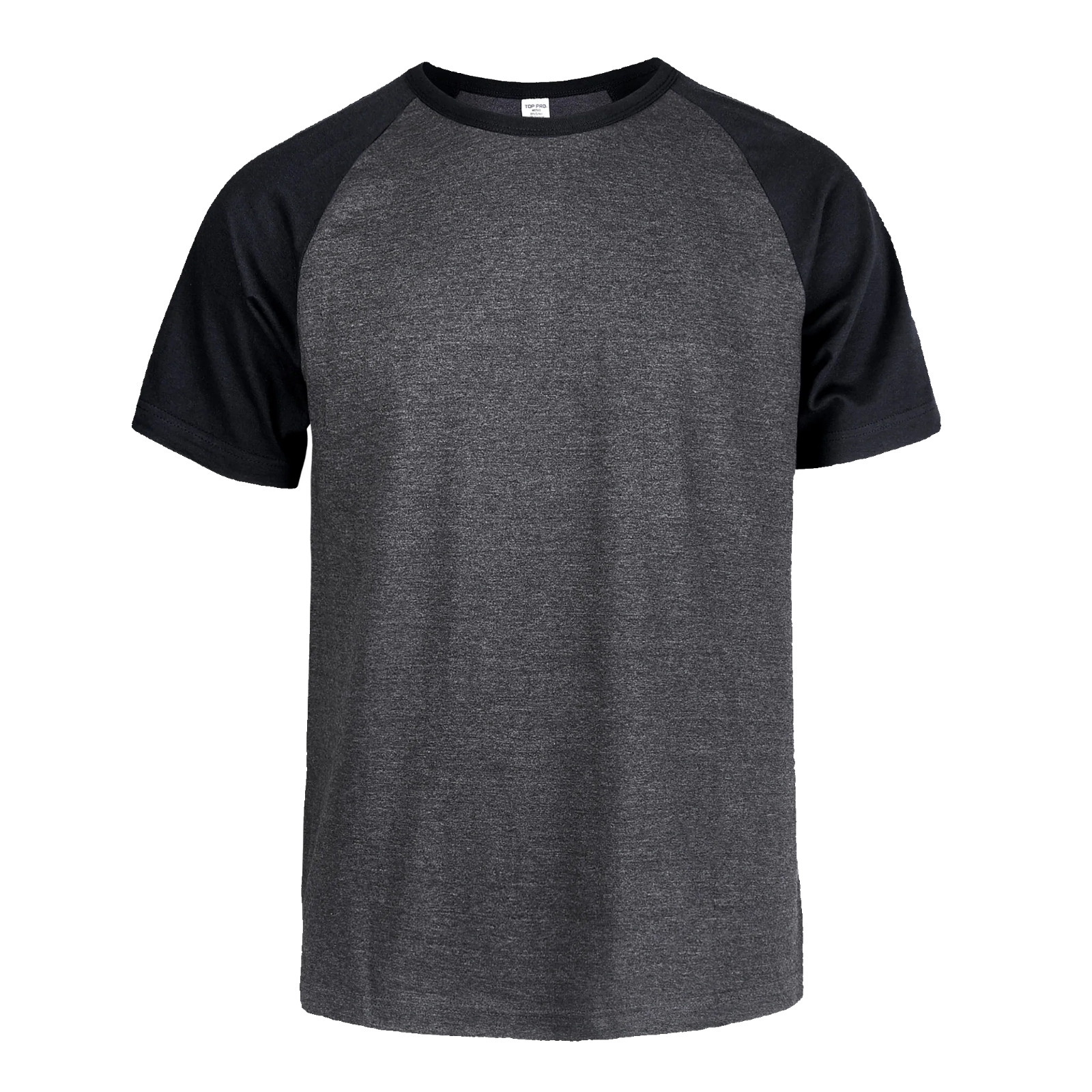 Raglan Baseball Tee-Shirt Premium Cotton Jersey Short Sleeve Men's New Two Tone gallery