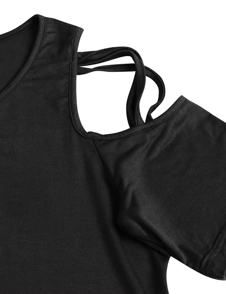 Women's 40th Birthday Gifts I Make 40 Look Good Cold Shoulder Short Sleeve Cr... gallery
