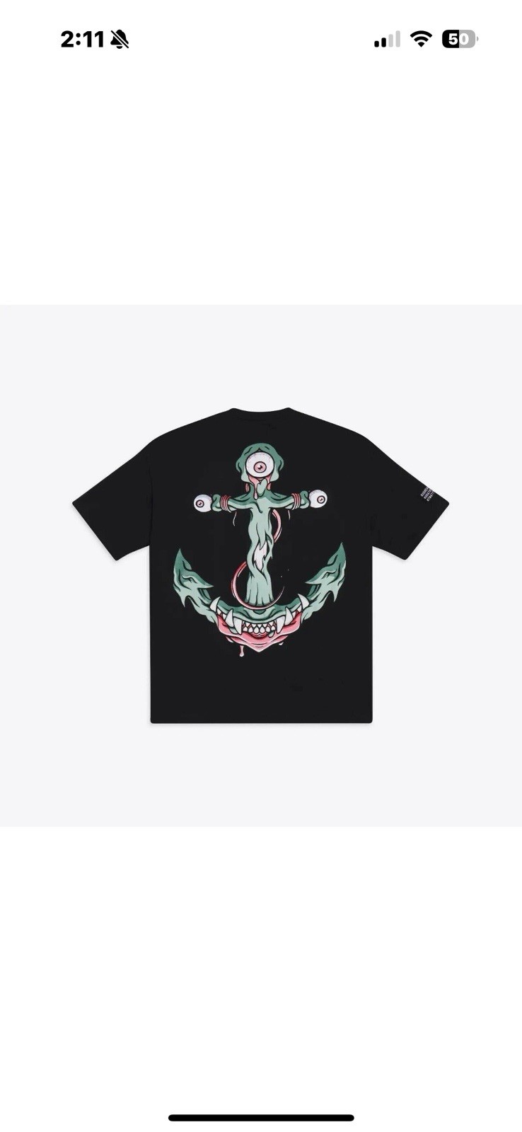 Mutant Ape Yacht Club – MAYC “Drink It” Anchor Tee – Medium