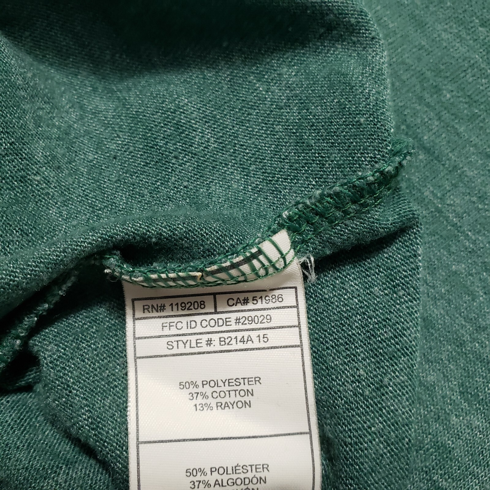CCM Shirt Mens XL Green Wild Territory Athletic Equipment Short Sleeve gallery