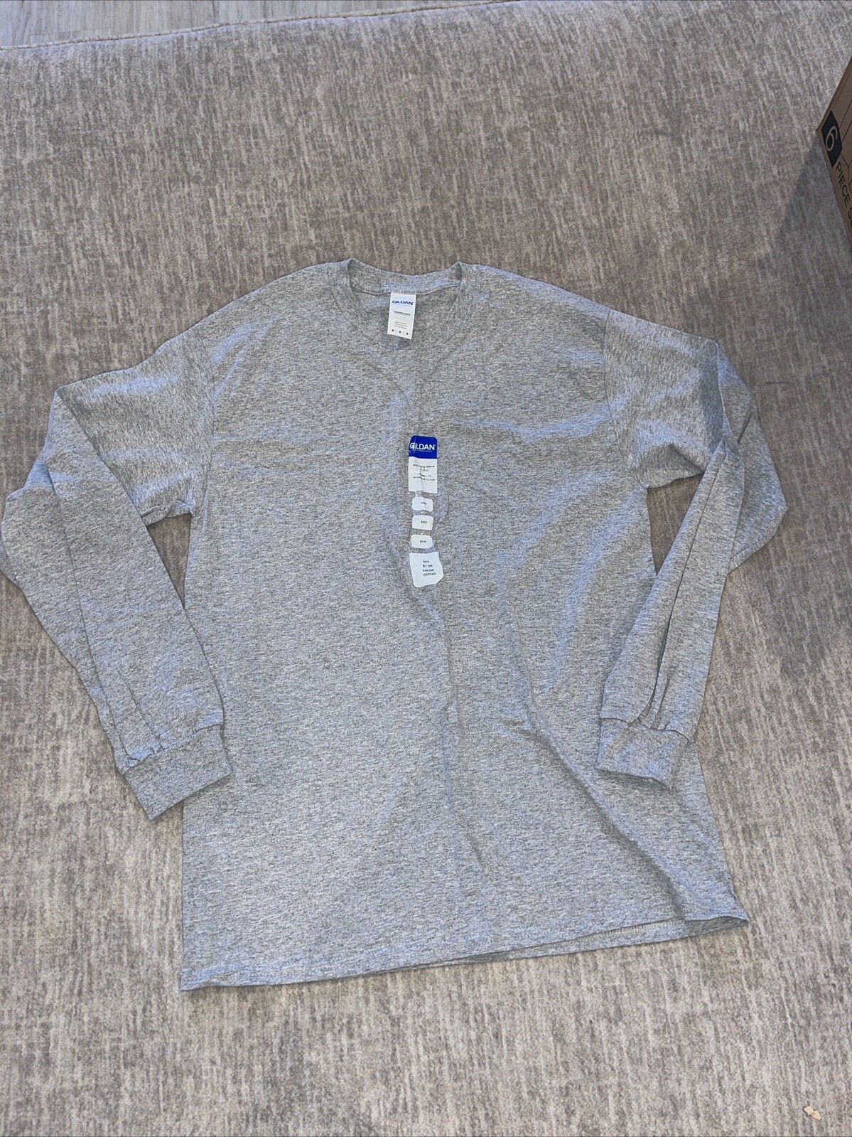 Gildan Adult Heavy Cotton Long Sleeve Stylish T Shirt Casual Plain T-Shirt G540 gallery