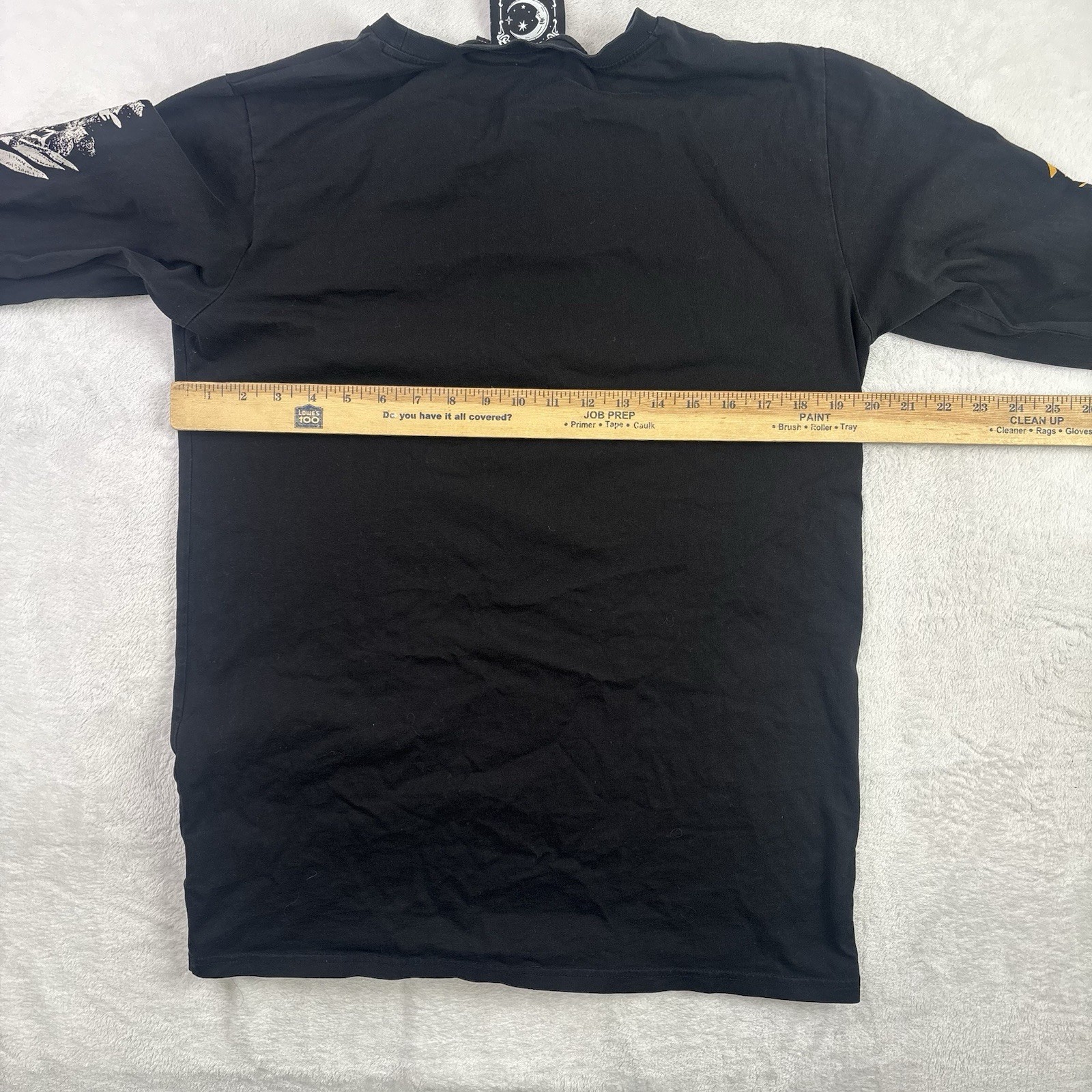 Killstar Beautiful Poison Poisonous Plants Black Long Sleeve Graphic Shirt Men M gallery