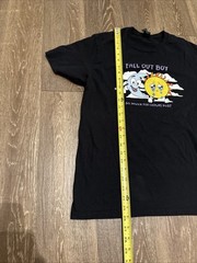 Fall Out Boy Shirt Mens Medium Black So Much For 2our Dust Tour 2023 Concert