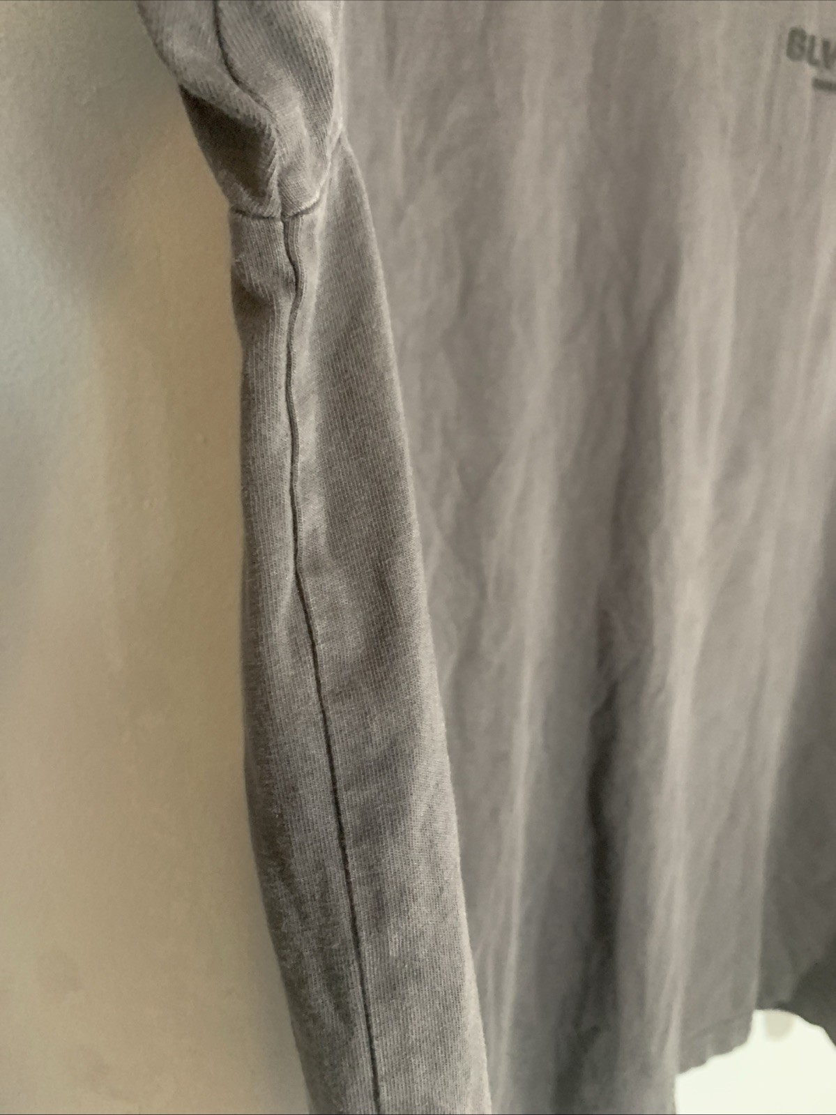 BLVCK Paris Charcoal Grey "Shades of BLVCK" Collection Luxury Streetwear Tee XL gallery