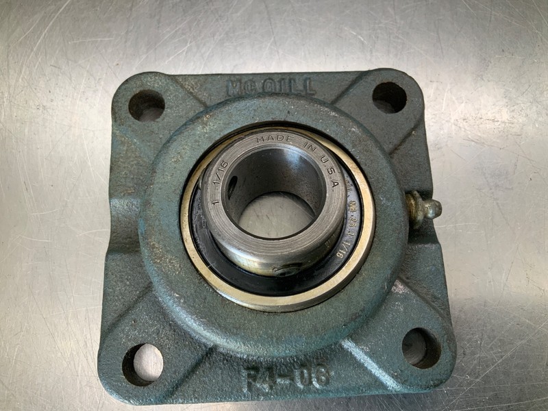 McGill 4-Flange Bearing F4-06 Housing with MB25 1-1/16″ Bearing