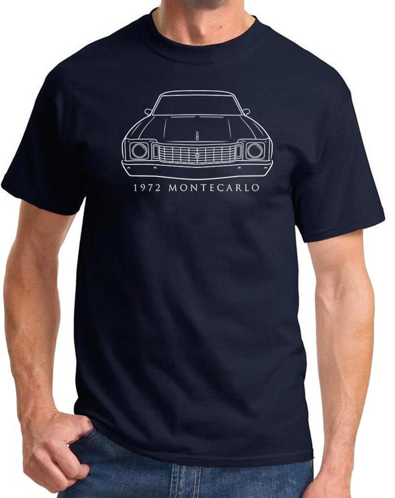 1972 Chevy Monte Carlo Classic Front End Design Tshirt NEW Colors gallery