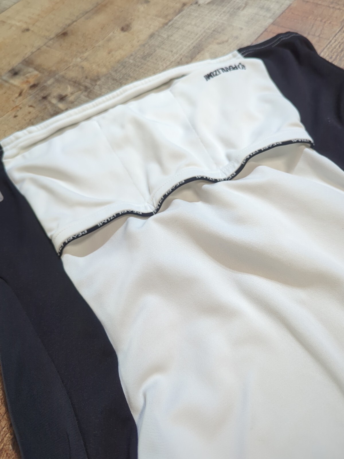 Vintage Pearl Izumi Shirt Adult Large Men's White And Black Full Zip Ultrasensor gallery