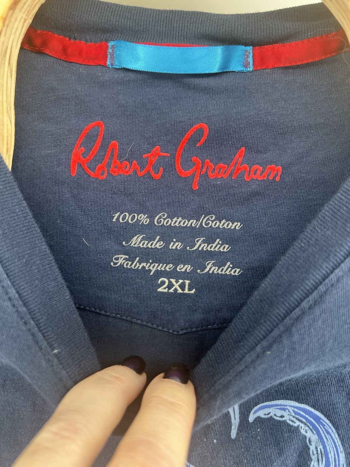 Robert Graham T Shirt Mens XXL 2XL Kraken Nautical Schooner Cotton Short Sleeved gallery