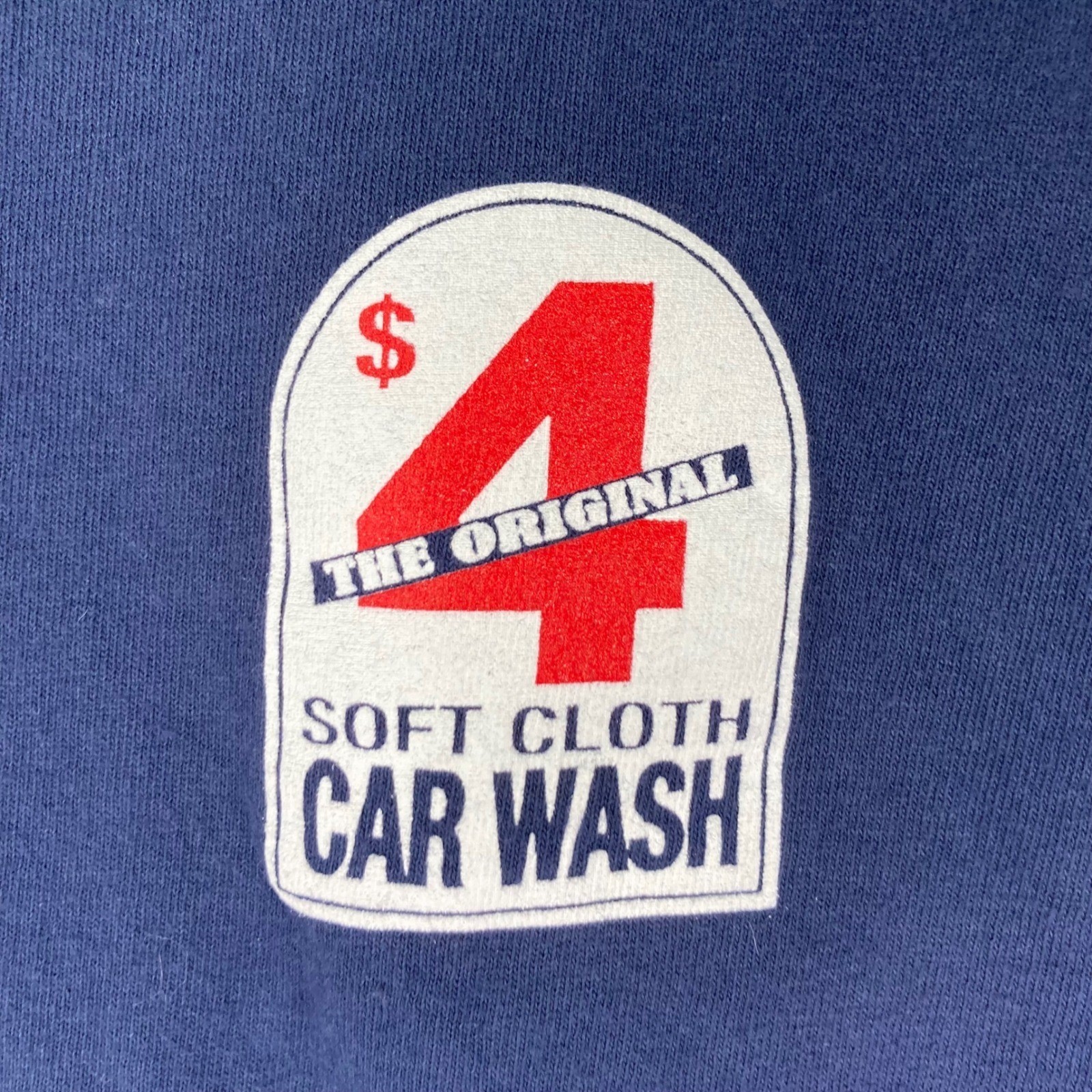 Port & Company Mens Large Graphic T Shirt $4 Soft Cloth Car Wash Logo Blue gallery