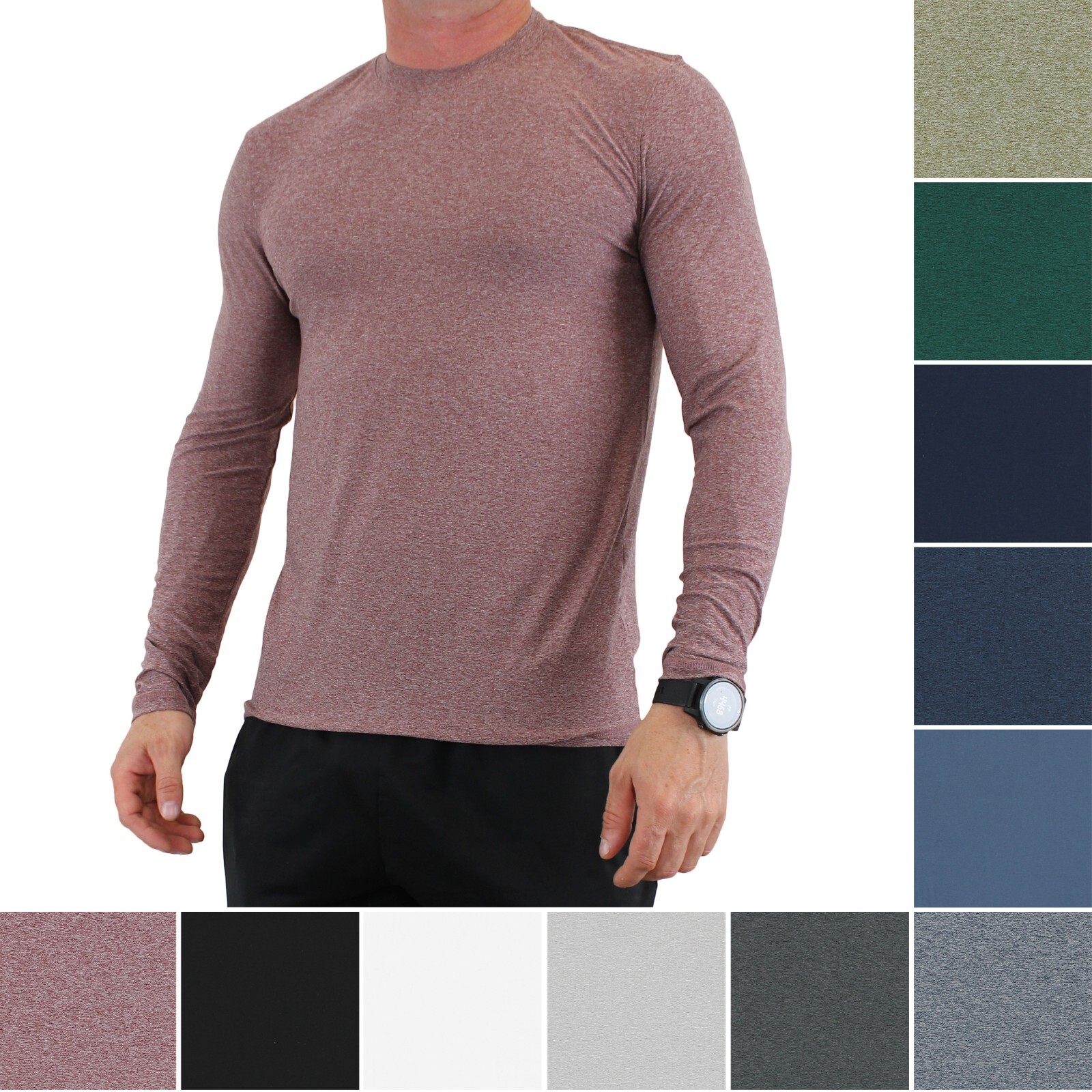 True Classic Long Sleeve T Shirt, Long Sleeve Crew Neck Tee MSRP $35 gallery