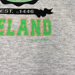Vintage Blarney Tech Ireland 1991 Single Stitch Flip Cuff Grand Illusion Tag Xl