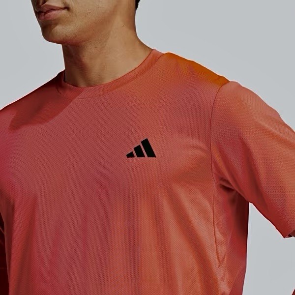 NEW Mens $25 ADIDAS Train Essentials Feelready Training Tee JC5194 Pure Ruby XXL gallery
