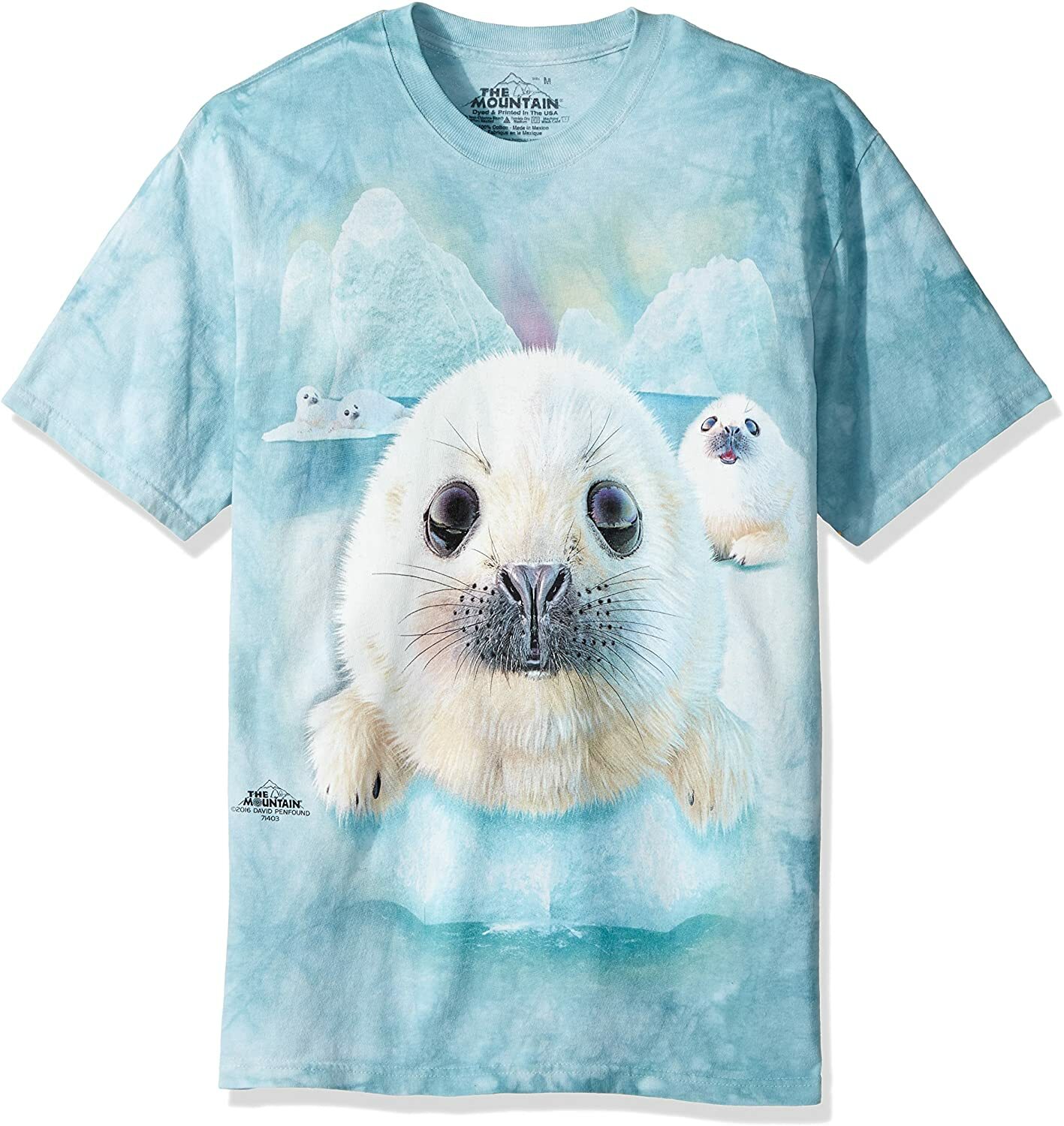 The Mountain Seal Pup Sea Lion Newborn Sealpups Whitecoats Adult T-Shirt 4X