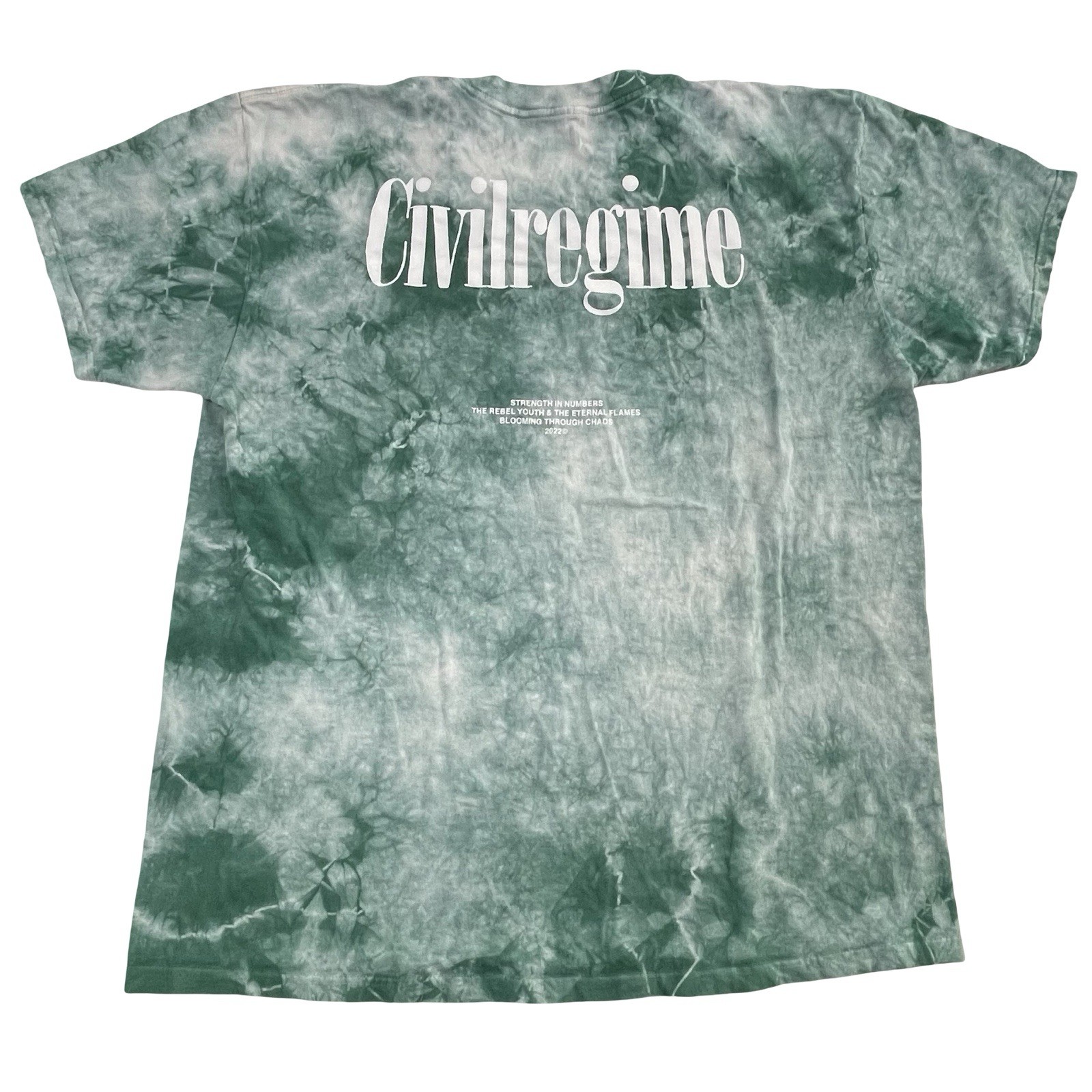 Civilregime Size XL Green Tee (Retail $40) gallery