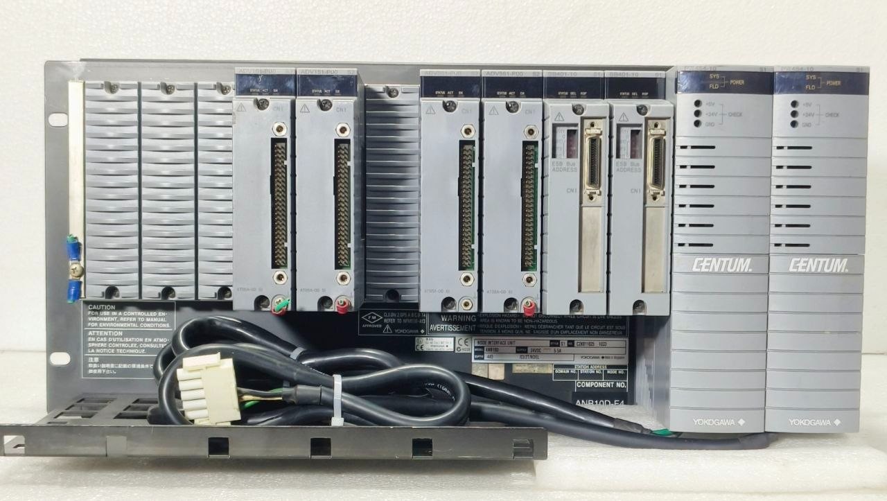YOKOGAWA ANB10D-F4 NODE INTERFACE UNIT WITH ADV551,ADV151,SB401,PW484 MODULES