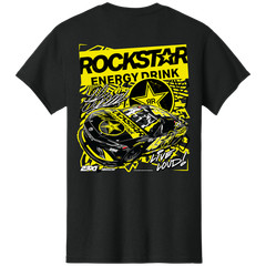 Tyler Reddick #45 23XI Racing Black Rockstar Energy Racing T-Shirt