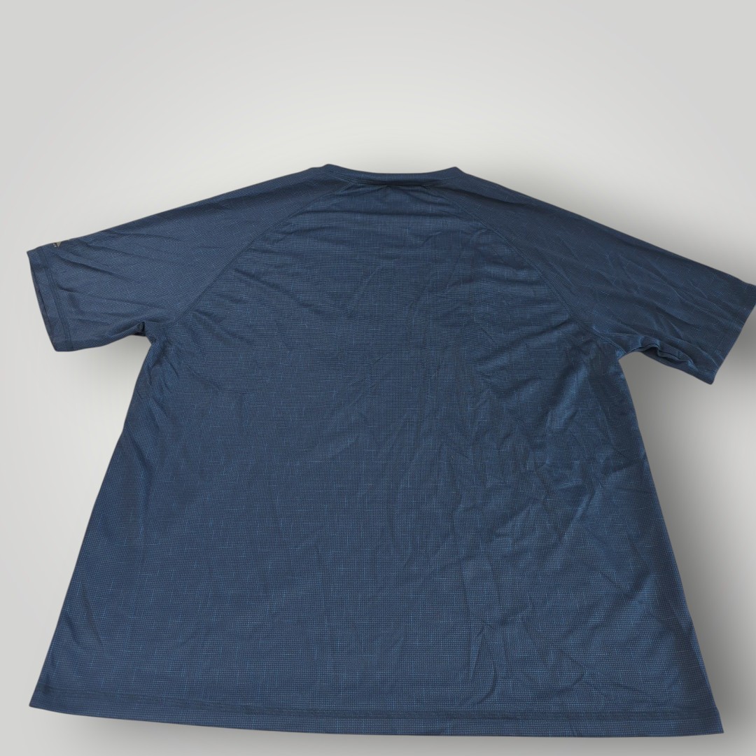 NWT 50 UPF ZeroXposur Men’s XL Navy Blue Sun Protection Short Sleeve T-Shirt gallery