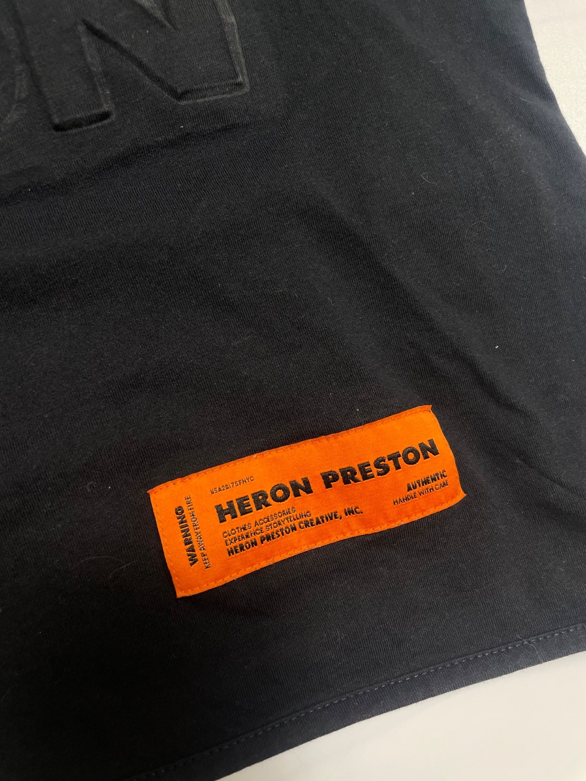 Heron Preston T Shirt Black Men’s Size S gallery