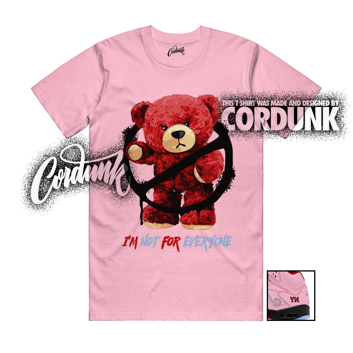 5 NY Arctic Pink Metallic Silver University Red T Shirt Match NOT gallery