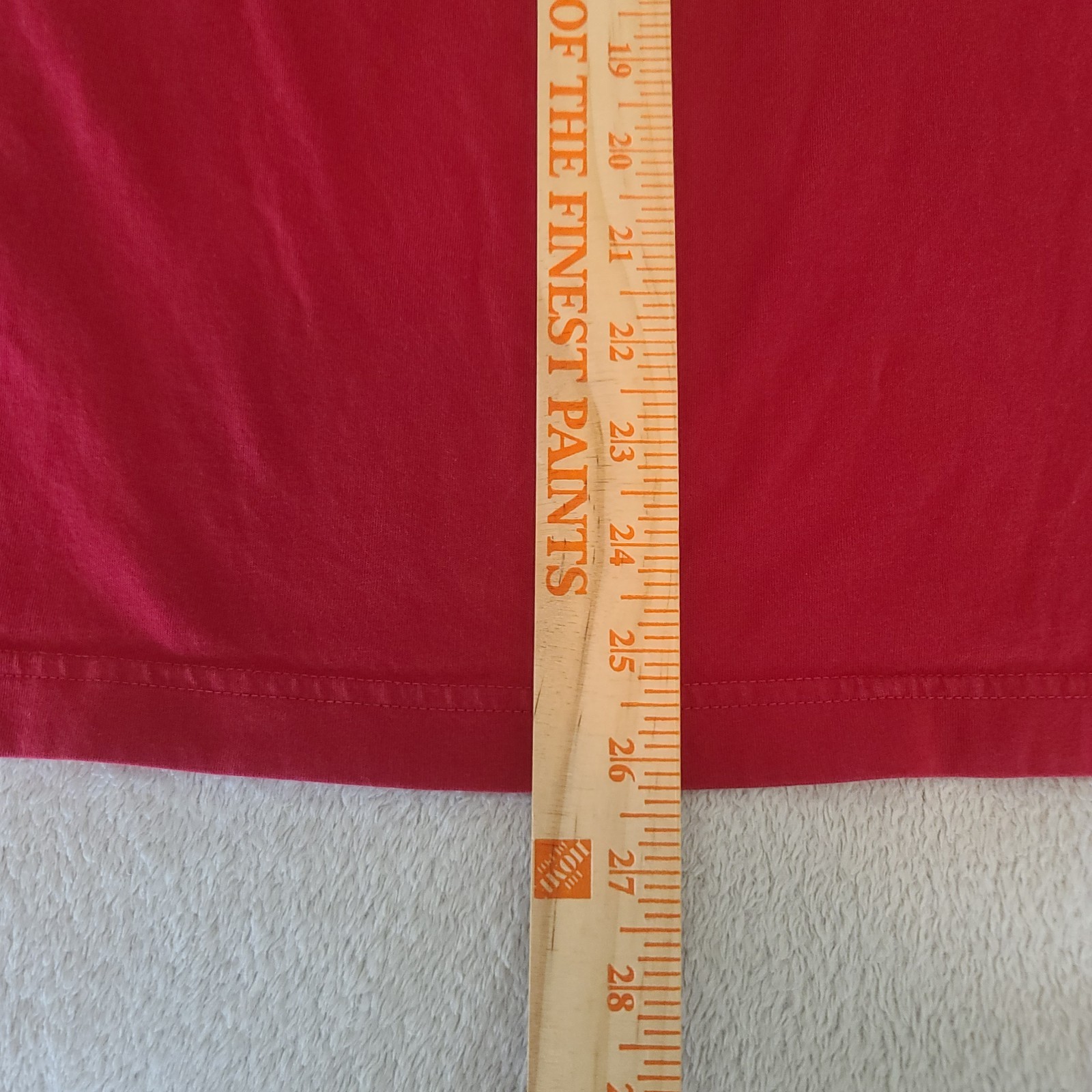 Apple Mens Small Red Long Sleeves Shirt gallery