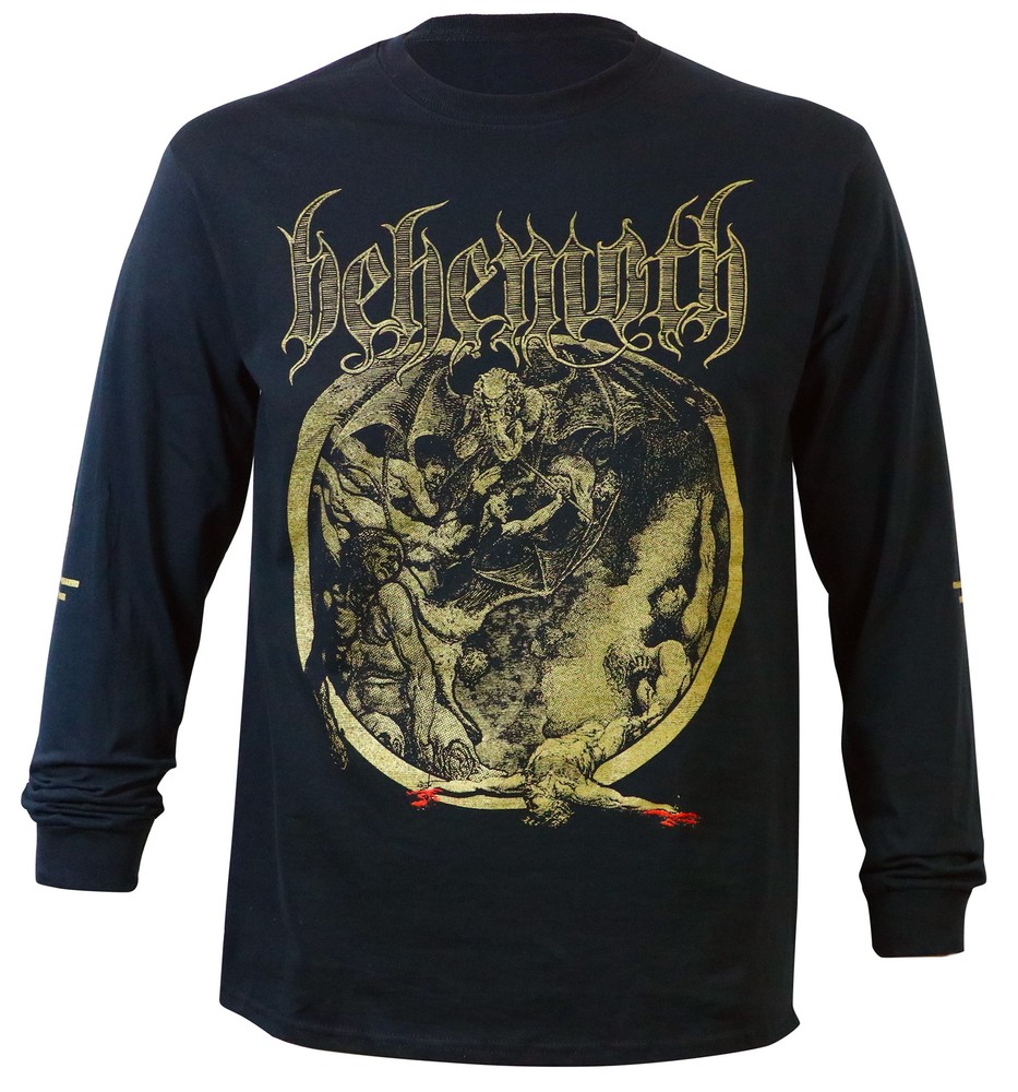 Authentic BEHEMOTH Crucifixion Was Not Enough Long Sleeve T-Shirt S NEW