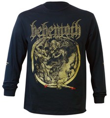 Authentic BEHEMOTH Crucifixion Was Not Enough Long Sleeve T-Shirt S NEW