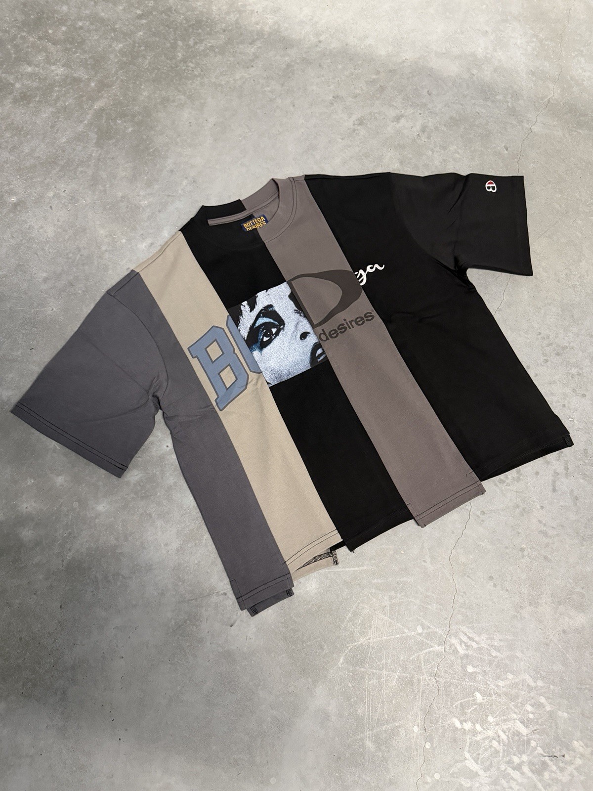 Bottega Desires Ransom Tee Black 100% AUTHENTIC BRAND NEW FAST SHIPPING