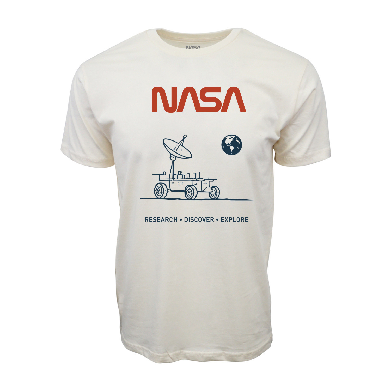1970 Nasa Research Discover Explore Graphic T shirt gallery
