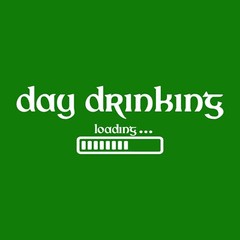 Day Drinking Loading Sarcastic Humor Graphic Tee Gift Men Novelty Funny T Shirt