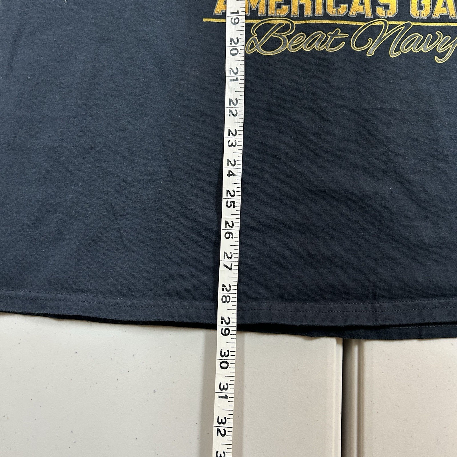 Army vs Navy "America's Game" Long Sleeve Shirt College Football Army Fan XL gallery