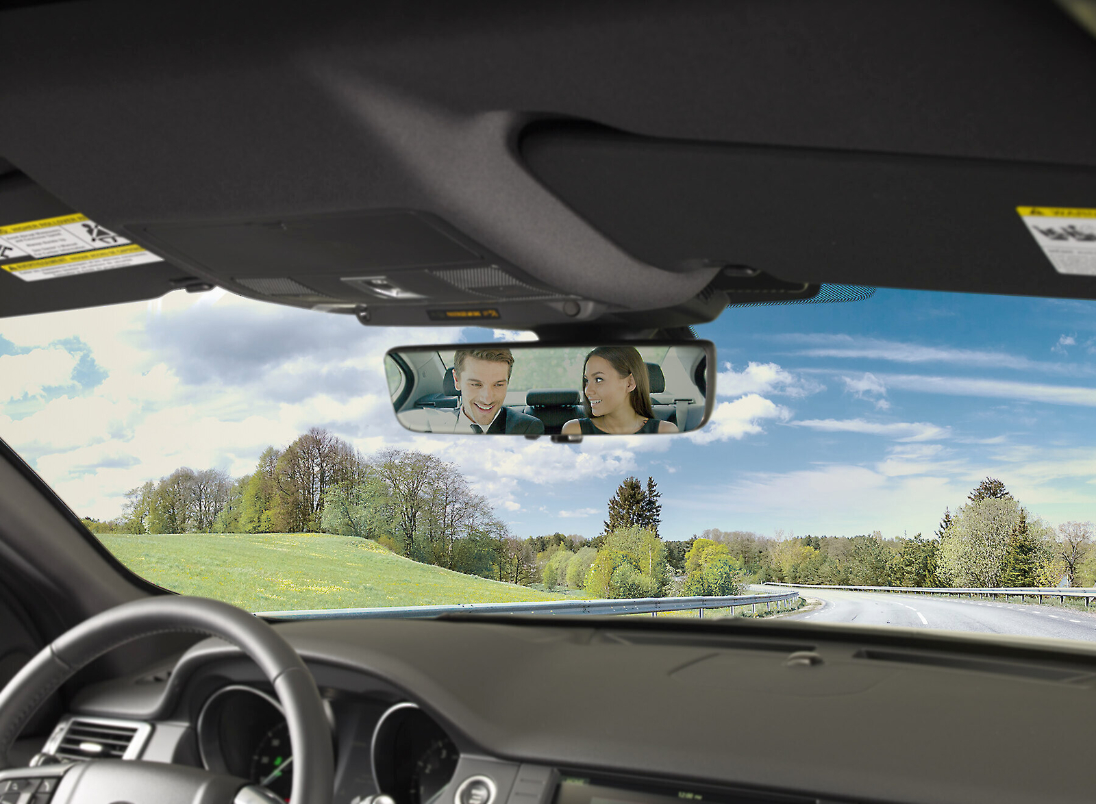 Gentex GENFDM3LN Full Display Mirror, Rear Vision Camera