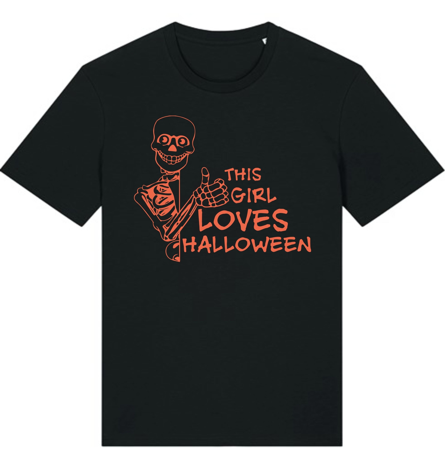 This Girl Love Halloween Skull Design T Shirt,Scary Blood,Splattered Costume Tee
