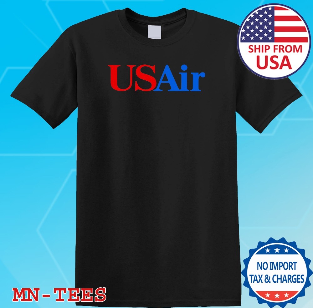 USAir Retro Black Size S-5XL