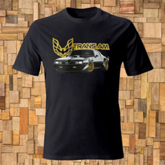Pontiac Firebird Trans Am Logo Men’s Black T-shirt