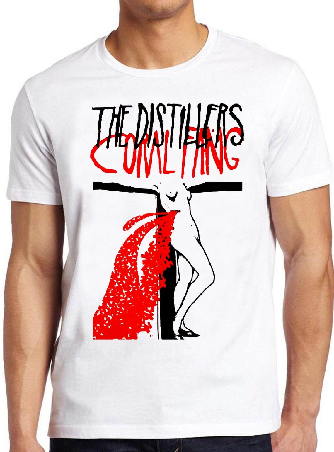The Distillers T Shirt Coral Fang Rock Retro Cool Top Tee, Unisex shirt gallery