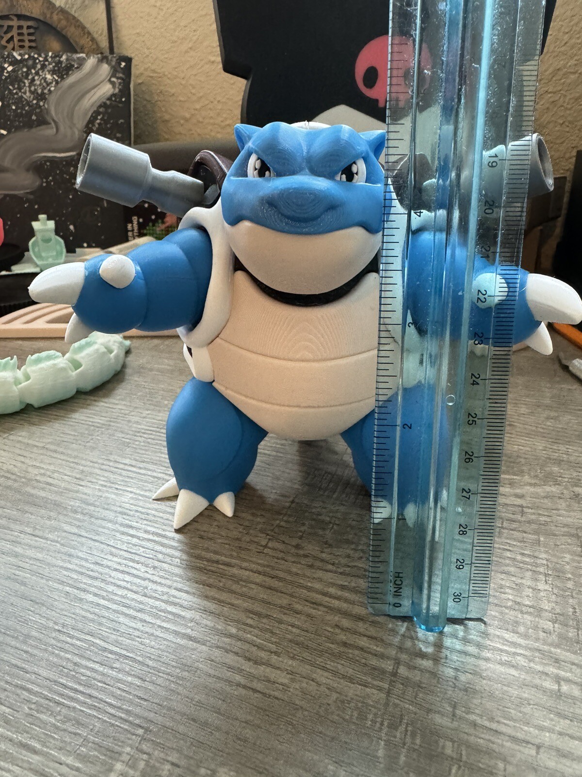 Blastoise Action Figure – Perfect For Game Room Desktop, Display – Hype Monster