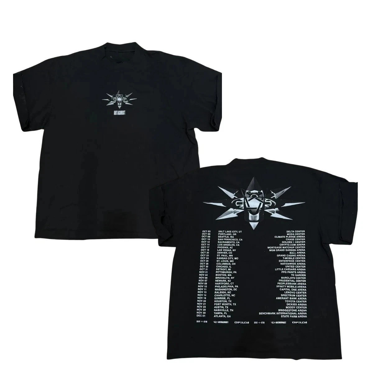 Playboi Carti Antagonist Tour Ken Carson T Shirt Full Size S-5XL