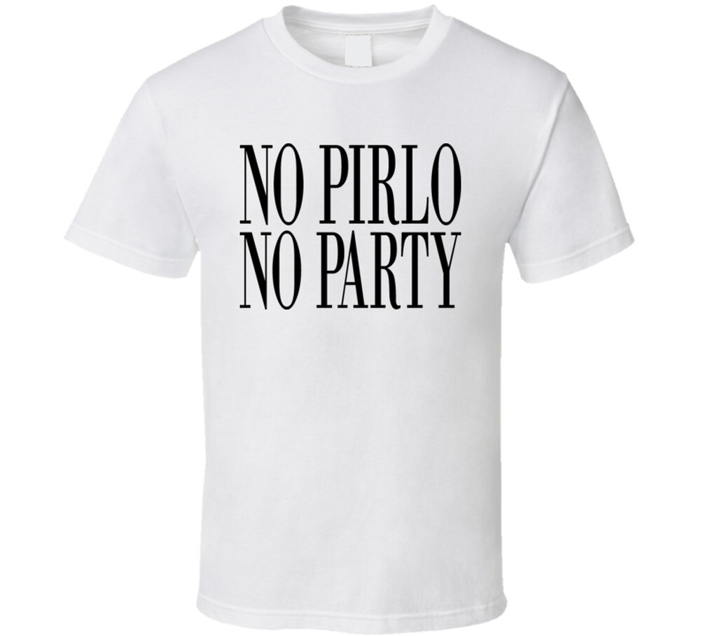 No Pirlo No Party Andrea Pirlo Italia Funny Soccer Futbol World Cup T Shirt