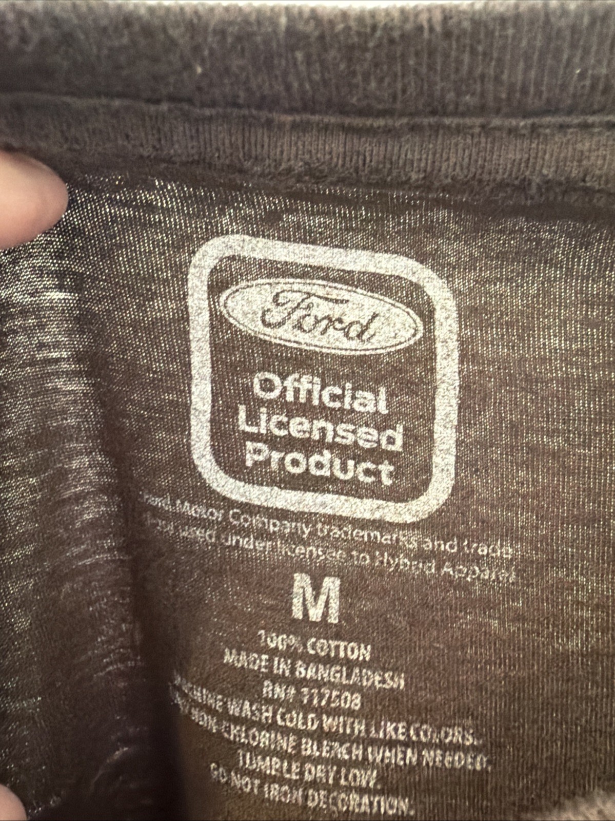 FORD BRONCO OFFICIAL LICENSED MERCHANDISE, Brown Short Sleeve T-shirt, Size gallery