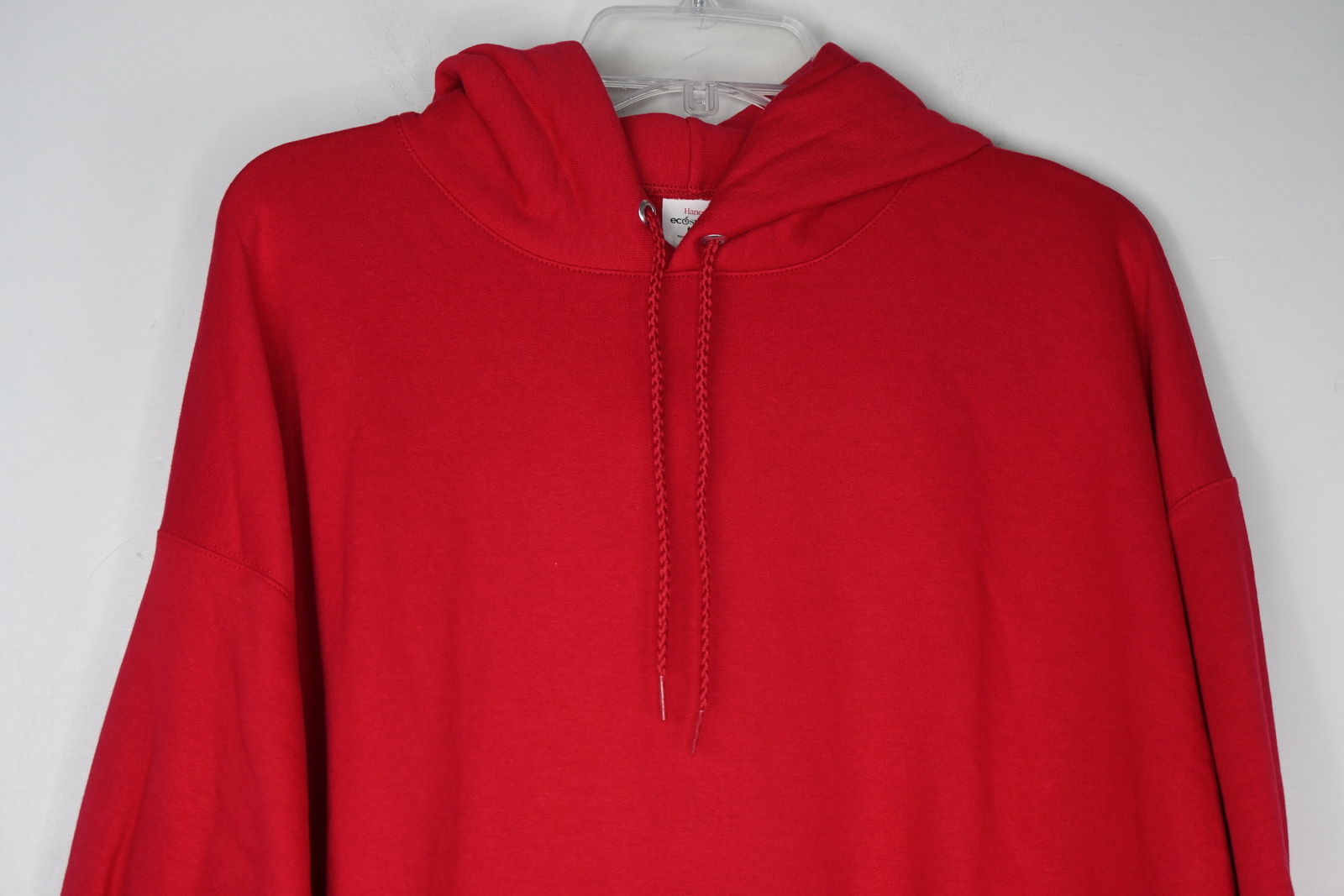 Men's Hanes EcoSmart Pullover Hoodie Red XL gallery