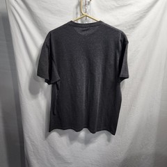 Ink Inc Horizontal Striped Gray White & Purple XL T- Shirt