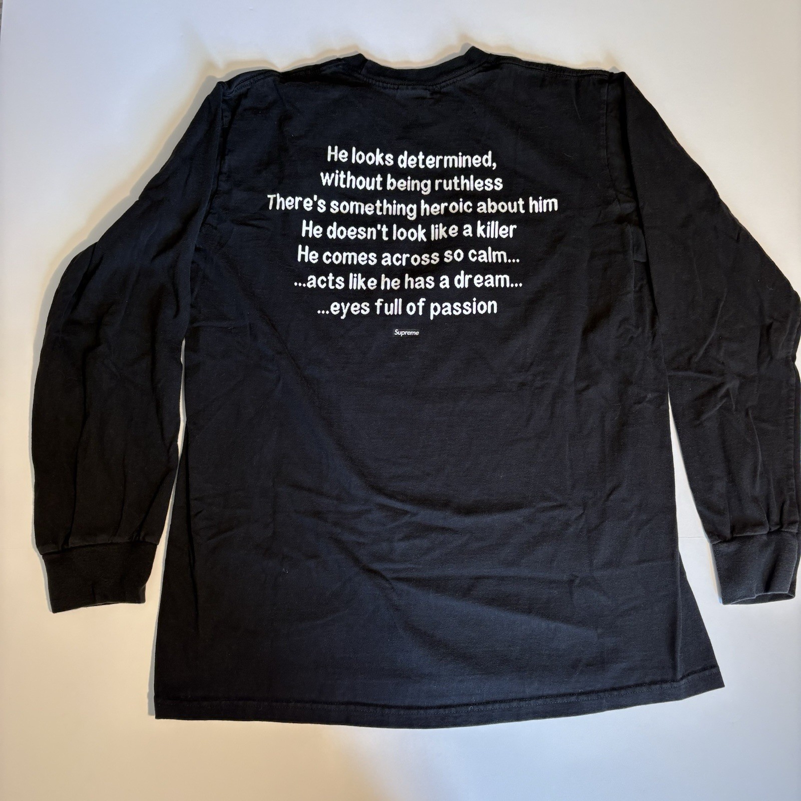 Supreme 2018 Fall/winter Collection “The Killer” T-shirt Men’s M Long Sleeve gallery