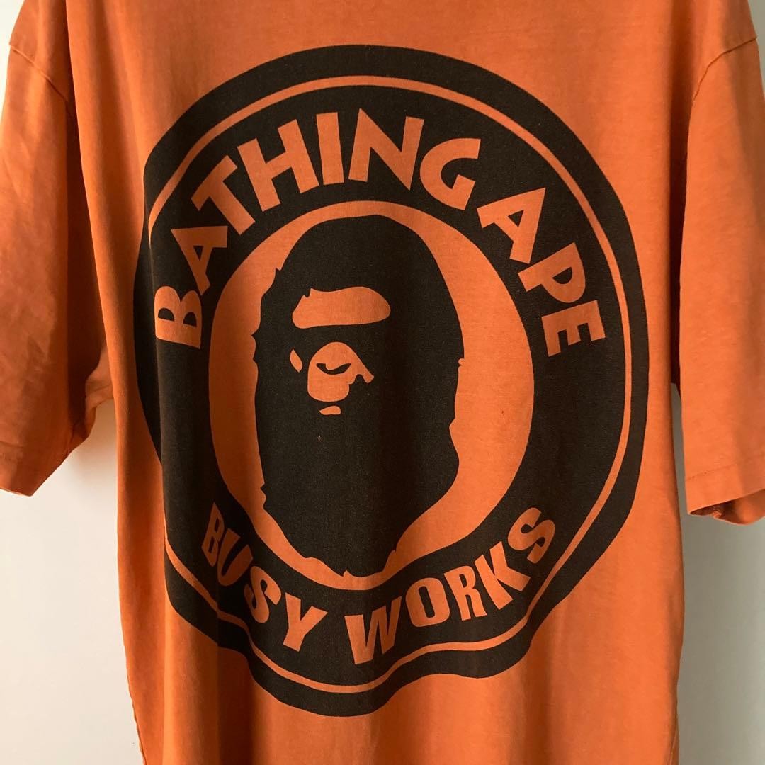 A Bathing Ape OG 90s Busy Works Tee 3XL Rare Single Stitch Vintage Bape gallery