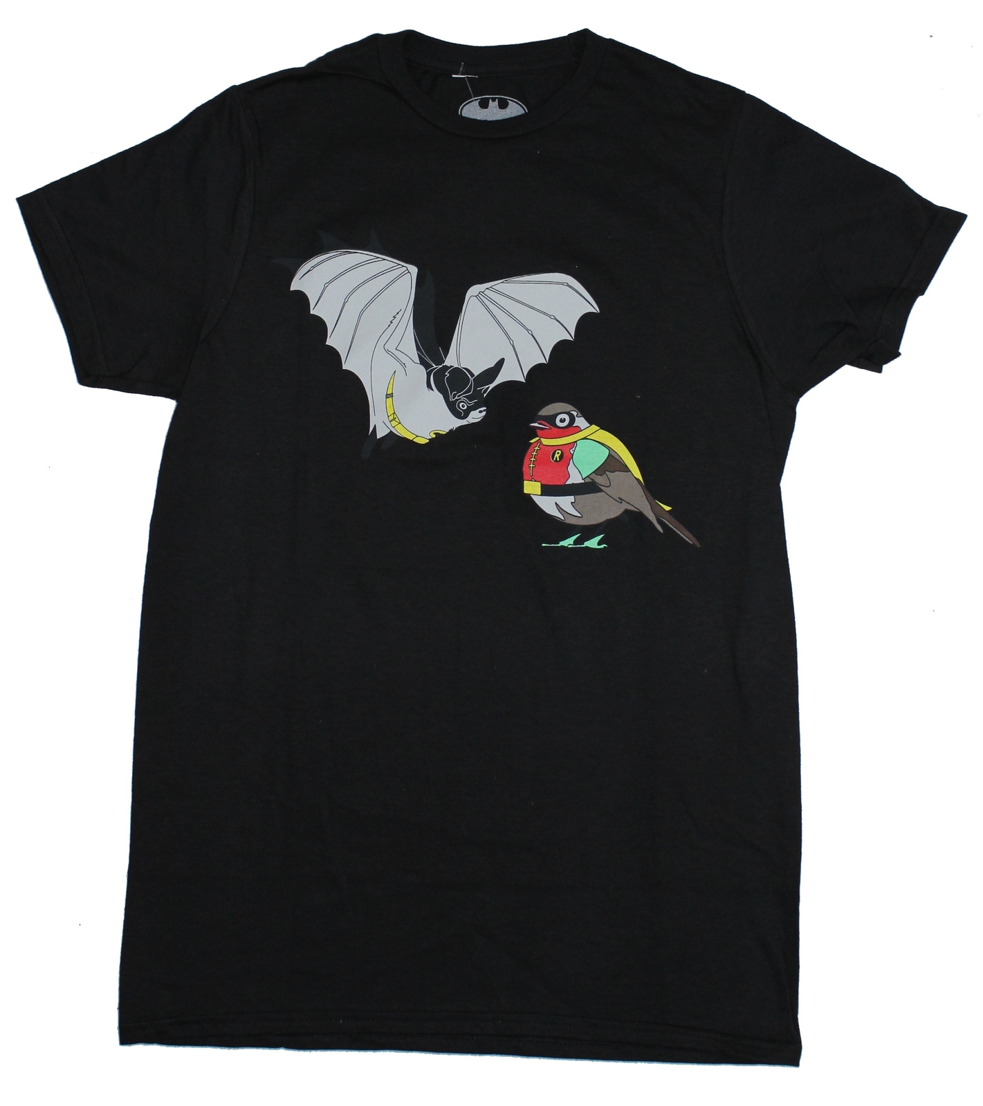 Batman & Robin DC Comics Mens T-Shirt - Literally A Bat & Robin gallery