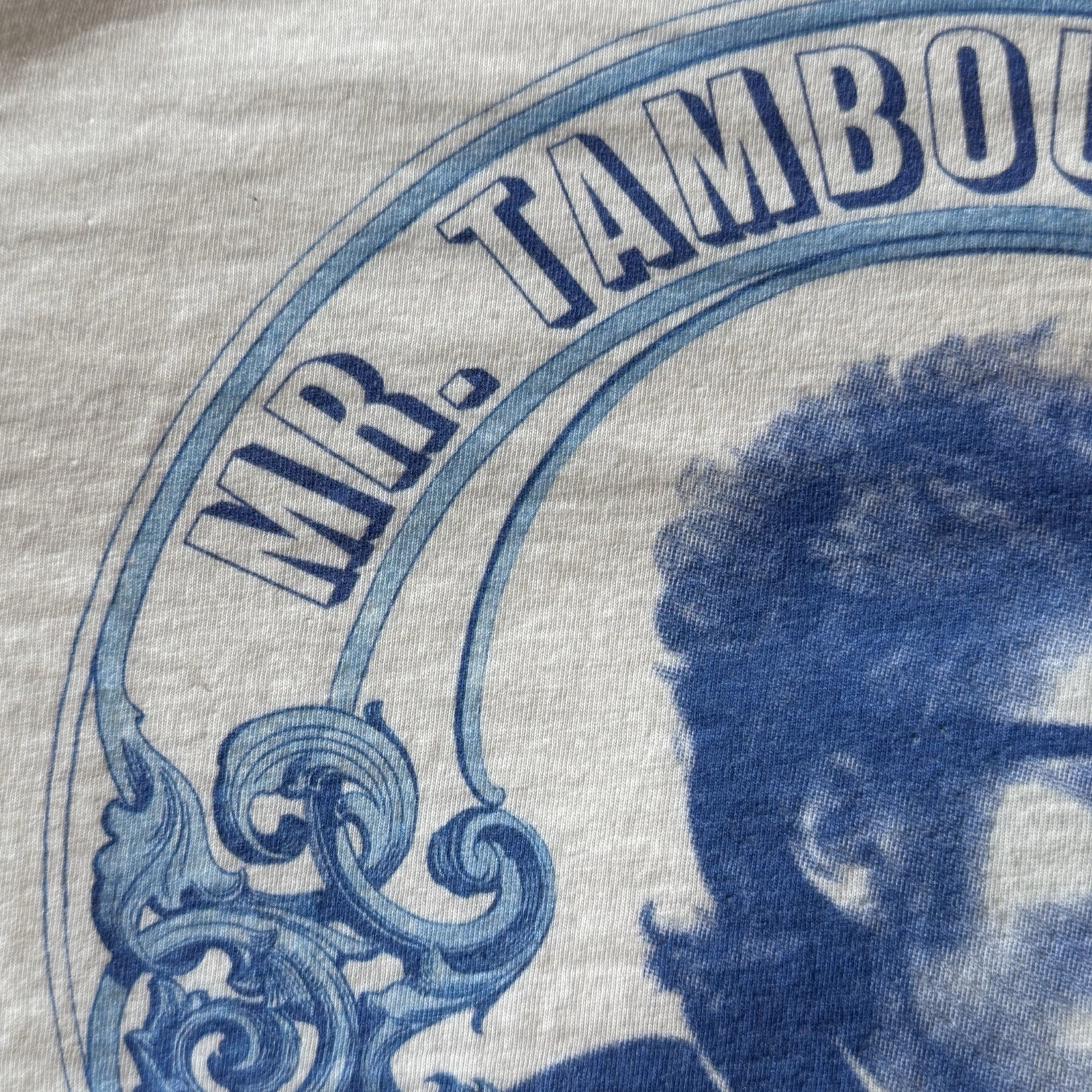BOB DYLAN Mr. Tambourine Man Licensed Folk Rock T-Shirt 2022. LARGE Preowned NV gallery