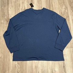 Levi’s Men’s Size 2XL Long Sleeve Tee Blue Western Graphic Cowboy Mesa Relaxed