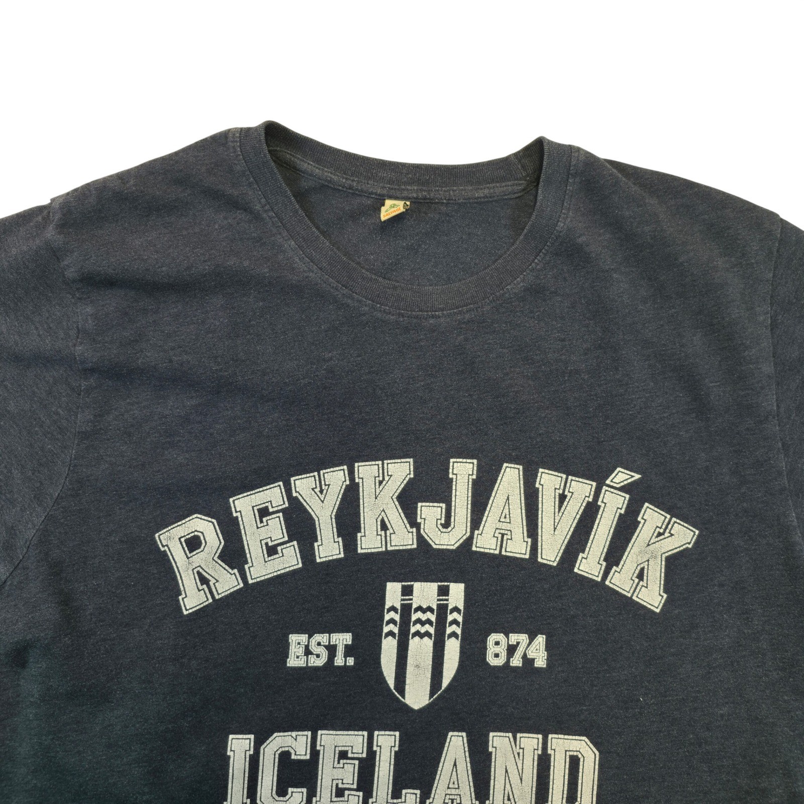 Salvage Reykjavik Iceland Trump Graphic T Shirt Mens XL 100% Recycled Cotton gallery