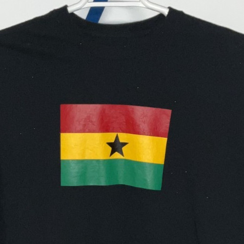 Ghana Short Sleeve T-Shirt Men's 2XL Black gallery